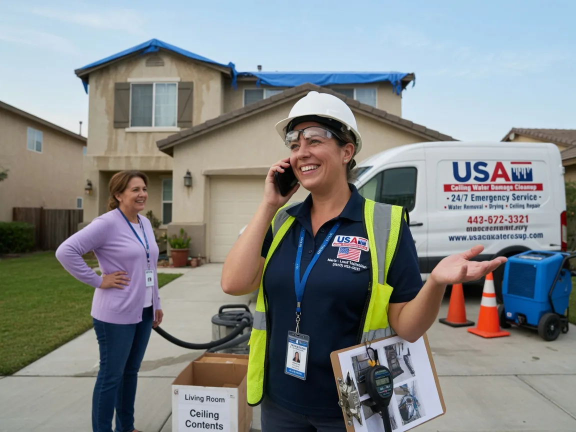 Ceiling Water Damage Restoration Blue Mound, IL FAQs